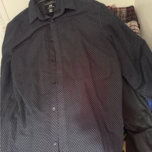 H&M Black or Dark Navy? with White Dots